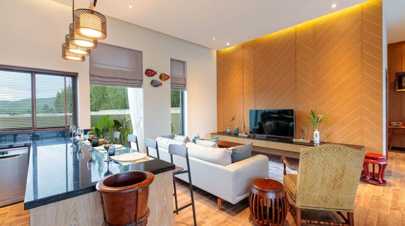 Panorama Black Mountain Modern Design Tropical Pool Villa For Sale Hua Hin