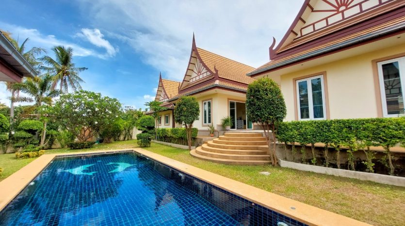 Spacious 3 Bed Pool Villa With Green Mountain View Pranburi (27)