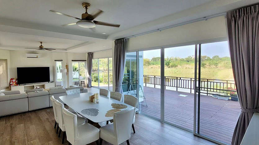 Premier Lakefront Villa For Sale in Hua Hin With Exclusive Waterfront & Garden