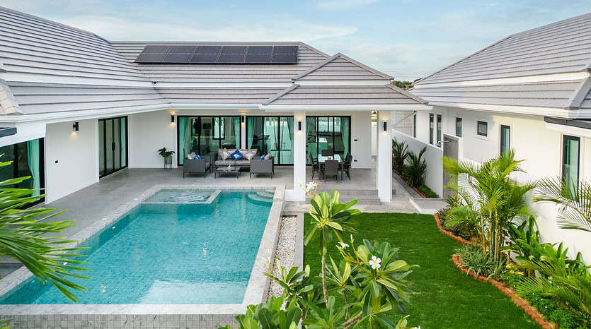 Beautiful Private Pool Home For Sale In Botanica Hua Hin Project