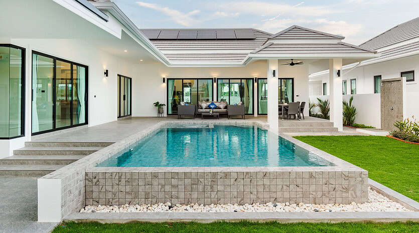 Beautiful Private Pool Home For Sale In Botanica Hua Hin Project