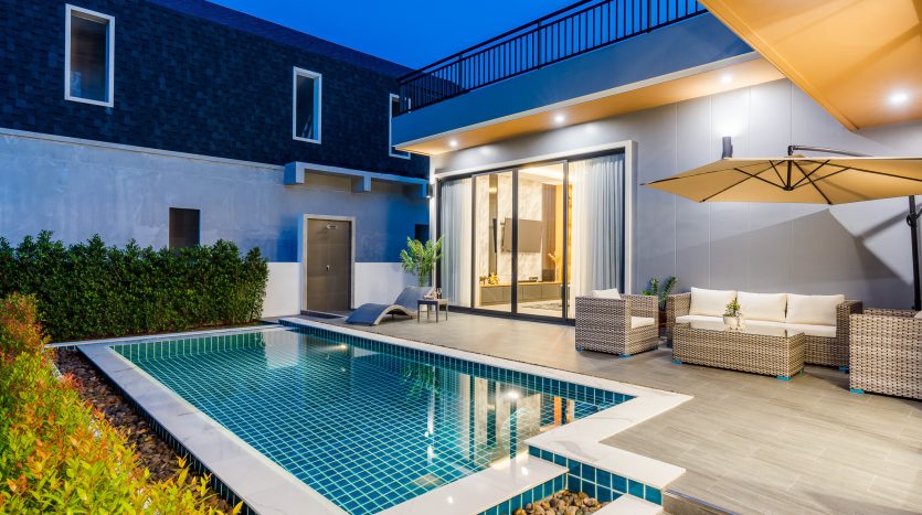 Narada Phase 1 Fully Furnished Luxury Pool Villa for Sale at Pak Nam Pran Hua Hin