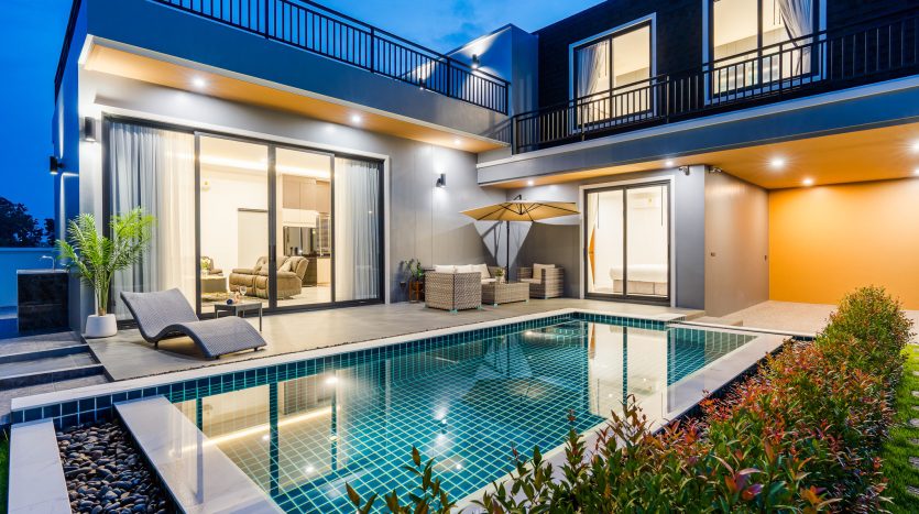 Narada Phase 1 Fully Furnished Luxury Pool Villa for Sale at Pak Nam Pran Hua Hin