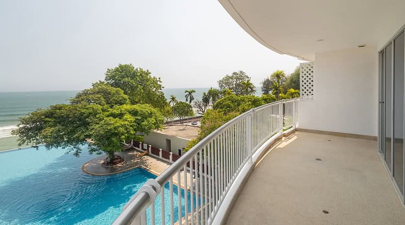 Top-Floor Beachfront Condo with Mesmerizing Views for Sale in Hua Hin