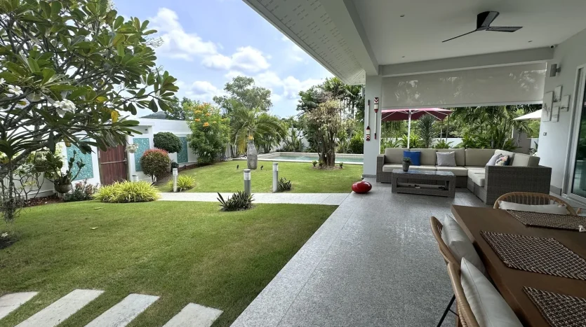 Award-Winning Baan Phu Thara Villa with Lush Garden for Sale in Hua Hin
