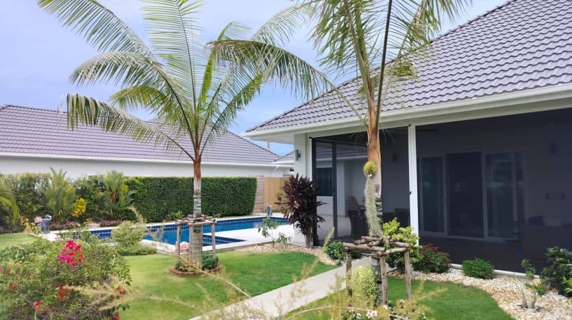 Fully Furnished Baan Phu Thara 3 Bed, 2 Bath Luxury Villa for Sale in Hua Hin