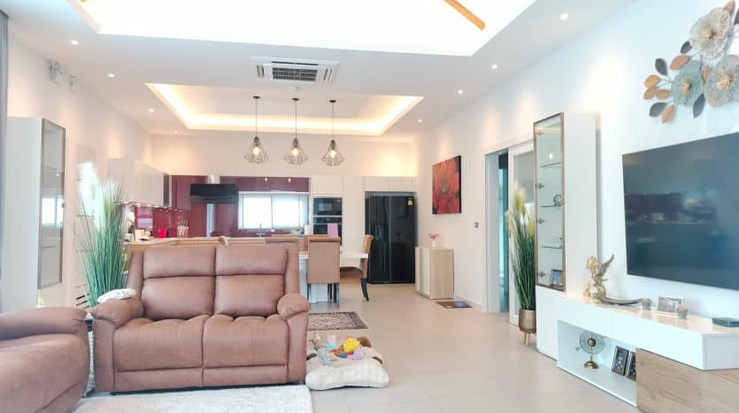 Fully Furnished Baan Phu Thara 3 Bed, 2 Bath Luxury Villa for Sale in Hua Hin
