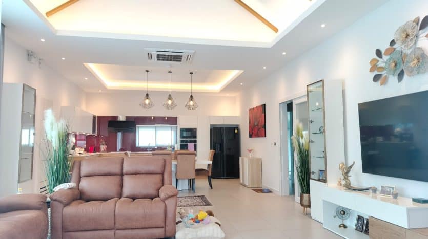 Fully Furnished Baan Phu Thara 3 Bed, 2 Bath Luxury Villa for Sale in Hua Hin