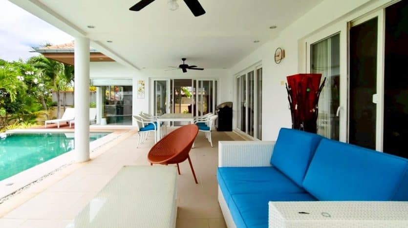 Ready to Move-in Luxury Pool Villa Near Golf Course for Sale In Hua Hin