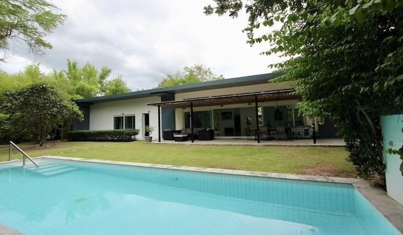 Luxury Pool Villa with Private Lake for Sale in Cha Am