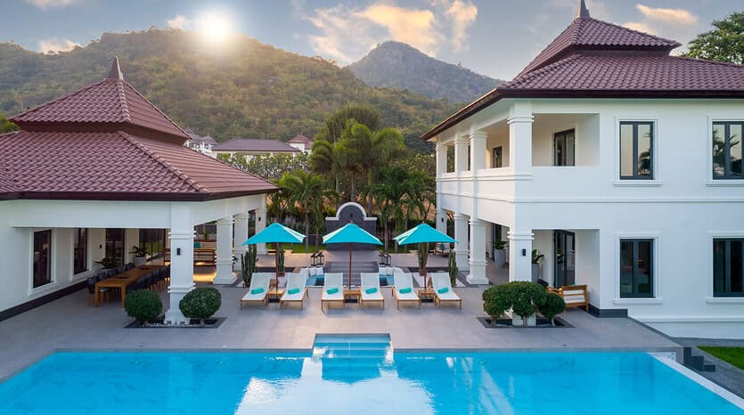 Bali Style 5-Bedroom Tanah Pool Villa for Sale at BelVida Estates in Hua Hin