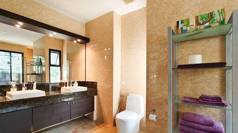 Fully Furnished Balinese Pool Villa with Sea View for Sale Hua Hin