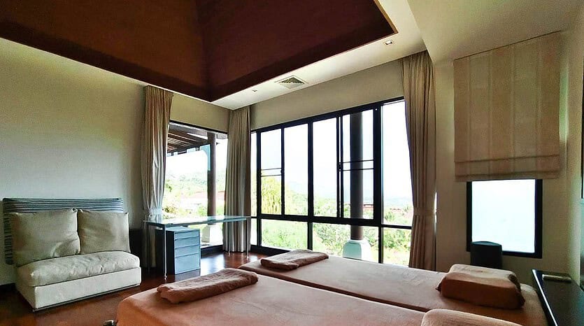 Fully Furnished Balinese Pool Villa with Sea View for Sale Hua Hin