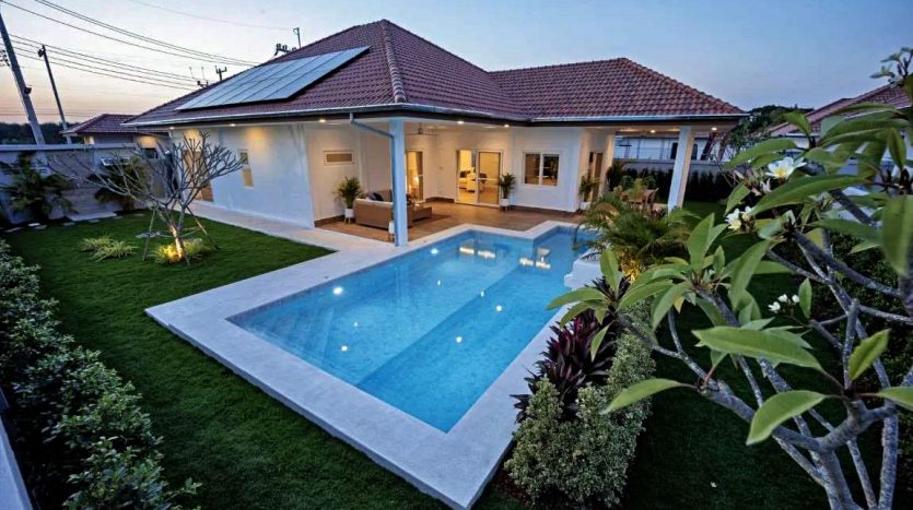 Luxury Hua Hin Pool Villa Lotus at Mali Bua for Sale by Orchid Palm Homes